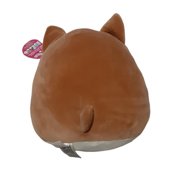 Squishmallows Regina the Corgi 12" Plush Valentines Hugs & Squishes Tag Damage - Picture 3 of 3
